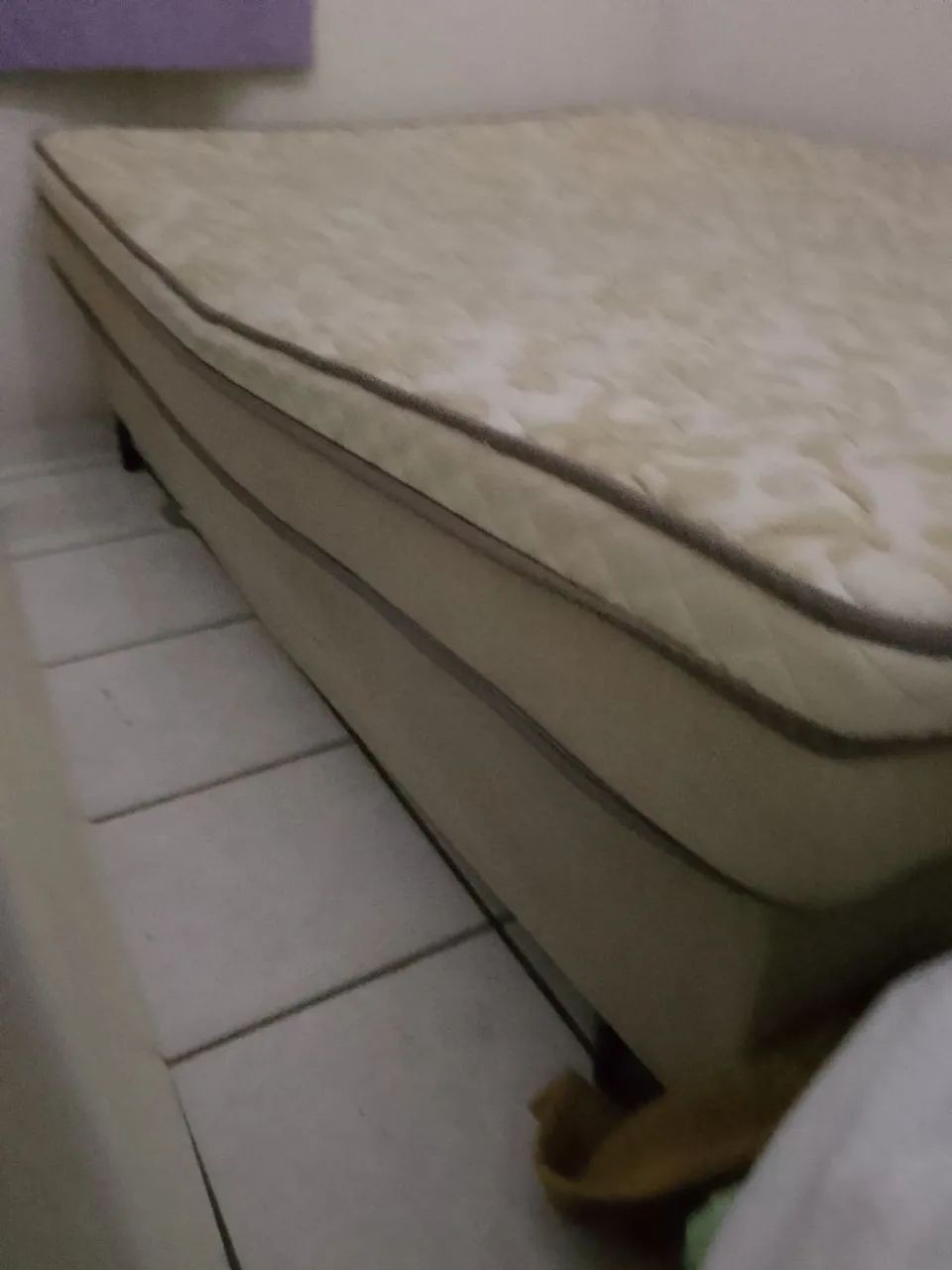 Cama de casal box molas - Foto 2