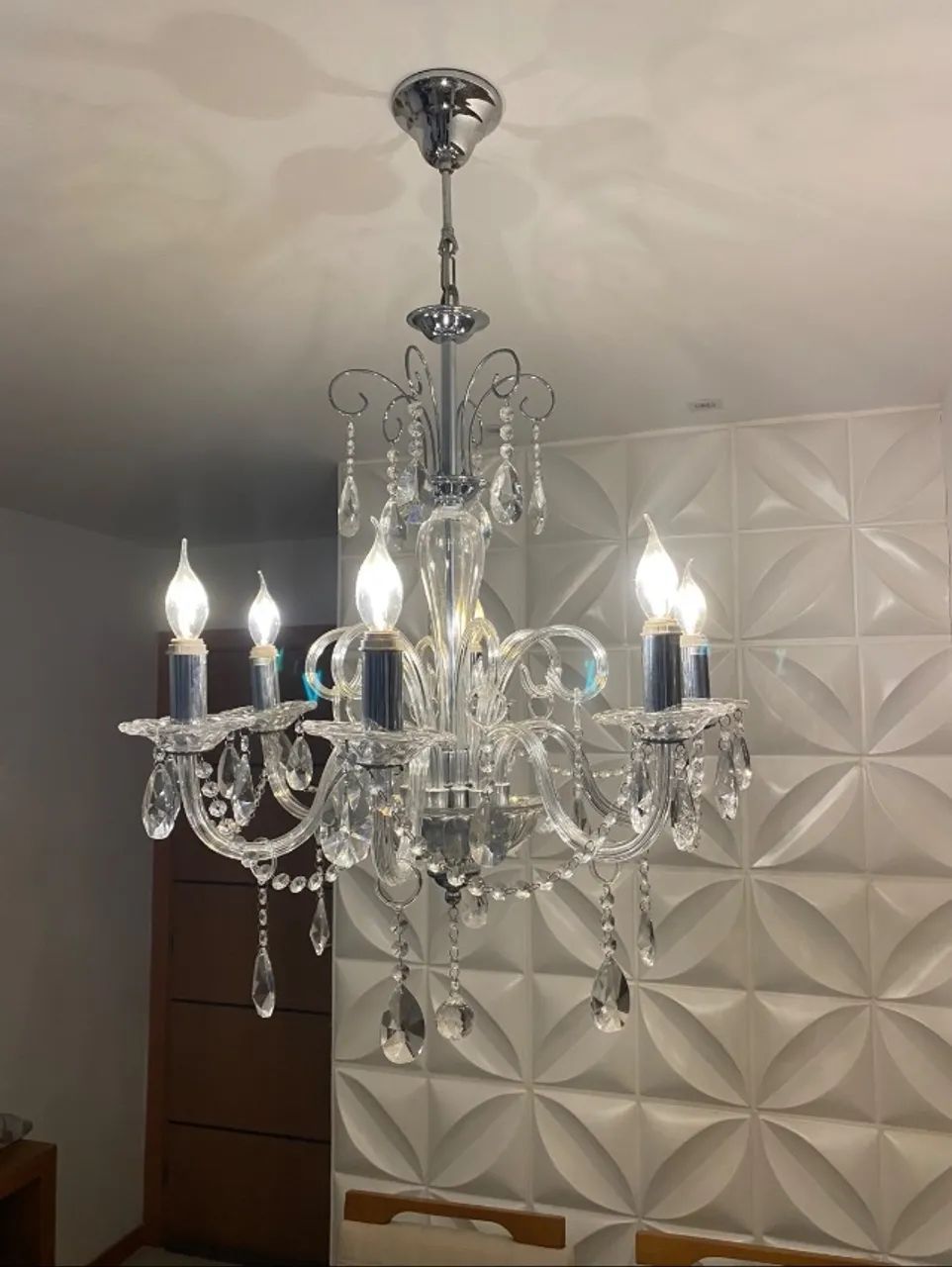 Lustre Luminária Candelabro 