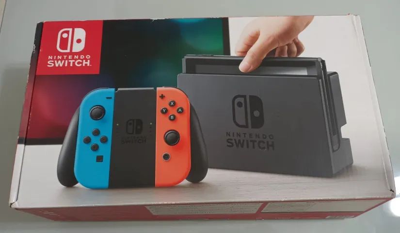 Nintendo Switch + Acessórios + Jogo