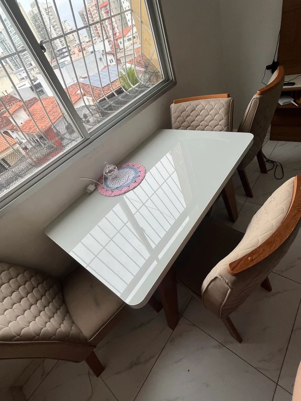 MESA DANÚBIO 4 LUGARES MUITO BEM CONSERVADA  - Foto 5