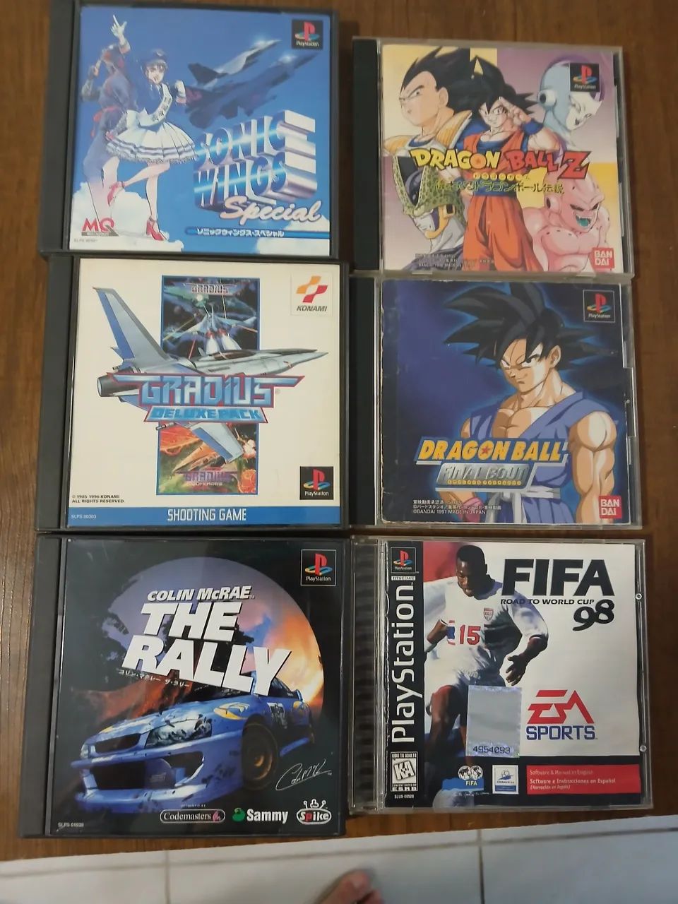Lote de jogos originais de Ps1 