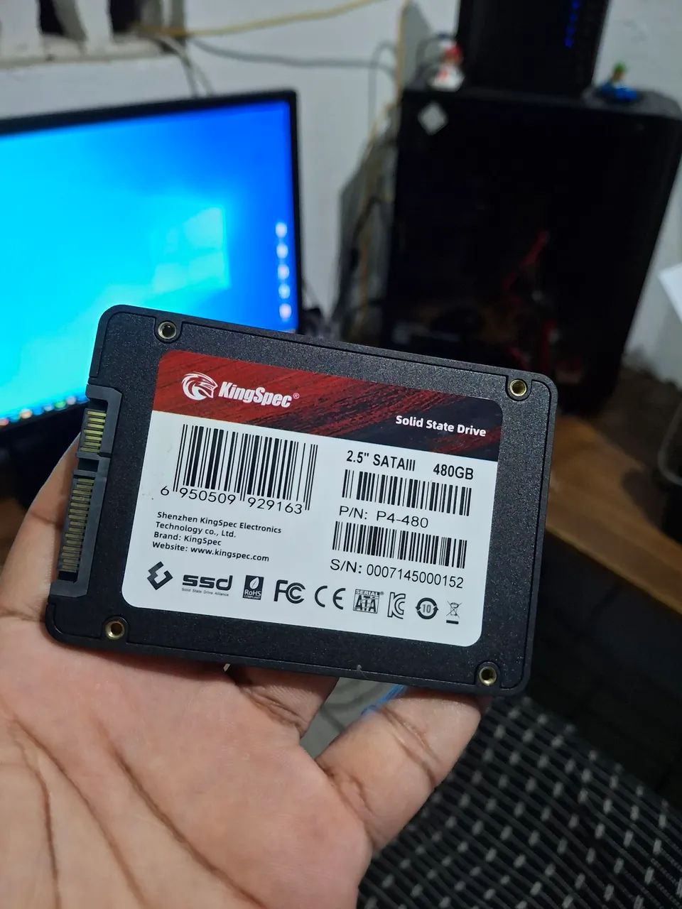 SSD kingspec 480 gigas  - Foto 2