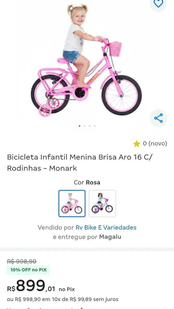 Bicicleta infantil  - Foto 3