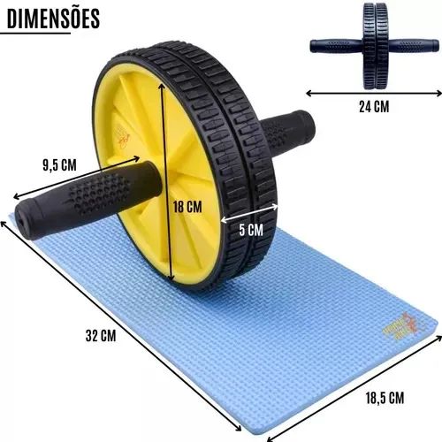 Roda abdominal (entregamos) - Foto 2