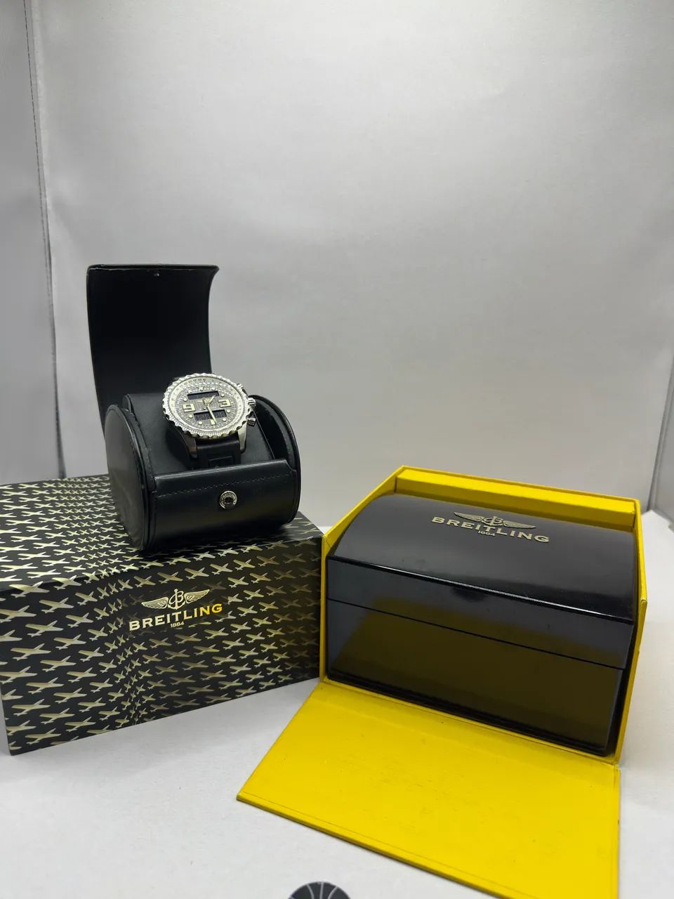BREITLING CHRONOSPACE 48mm ano 2010 completo revisado 