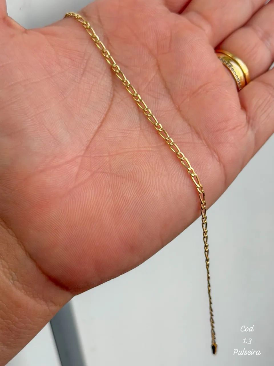 Pulseira de ouro 18 - Foto 2