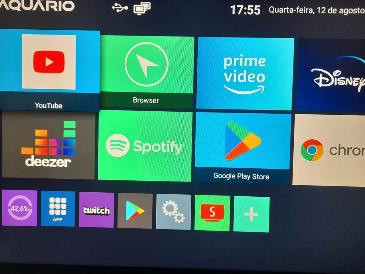 Smart TV Box Aquário 4K STV-3000 - Foto 3