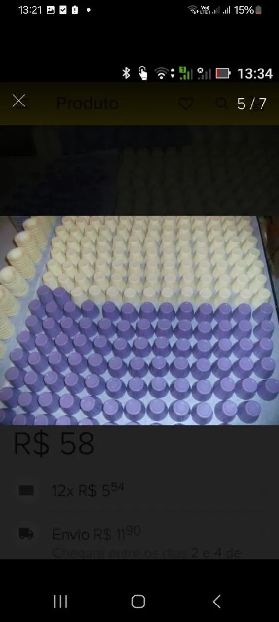 Copinhos de chocolate 
