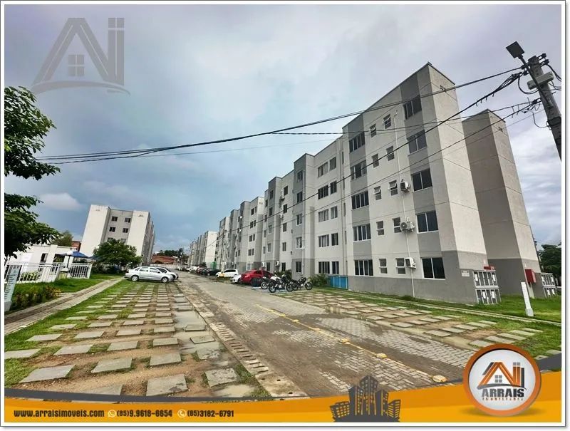 Apartamento com 2 dormitórios para alugar, 45 m² - Cajazeiras - Fortaleza/CE - Foto 2