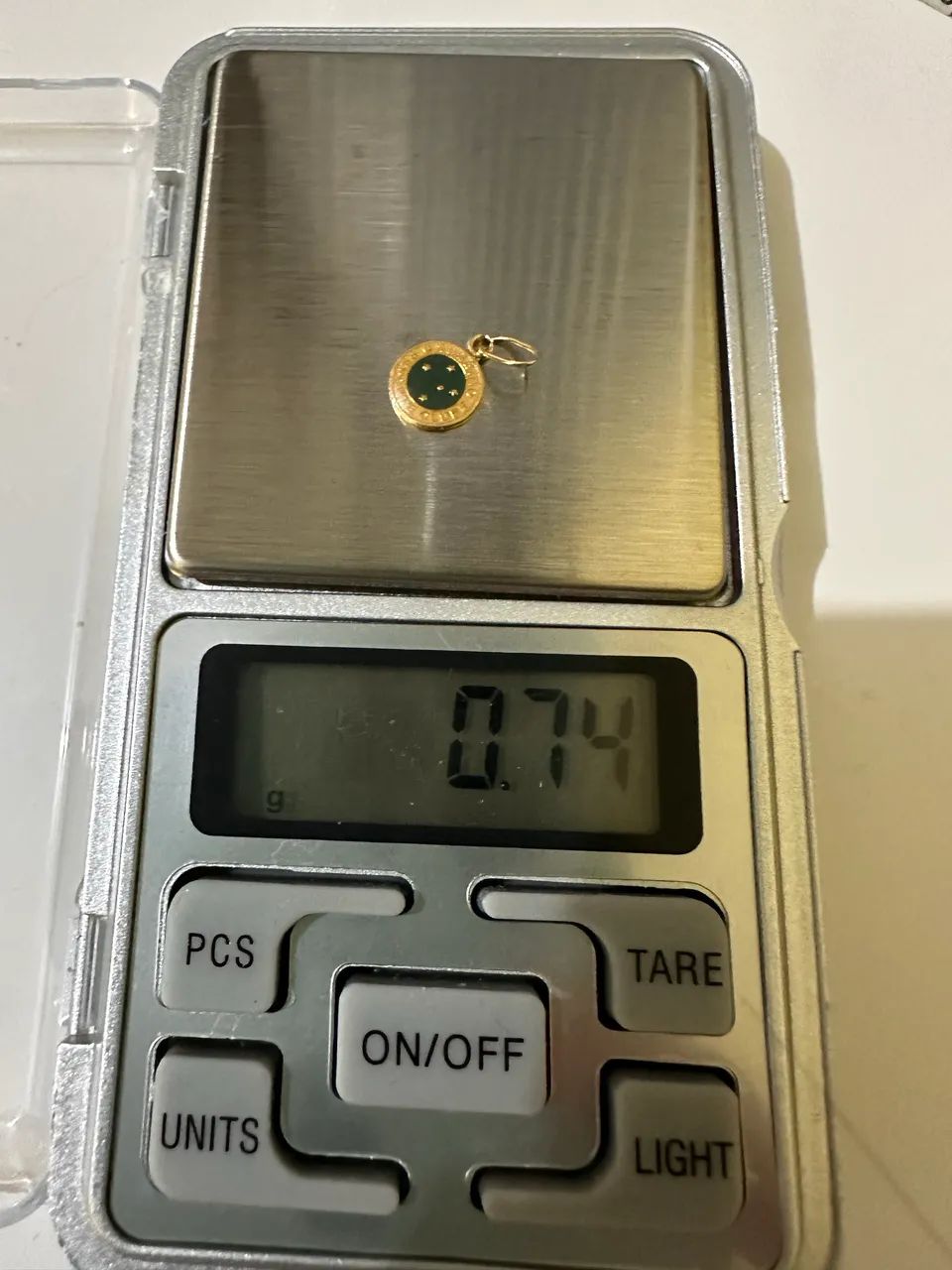 Pingente de ouro 18k maciço  - Foto 2