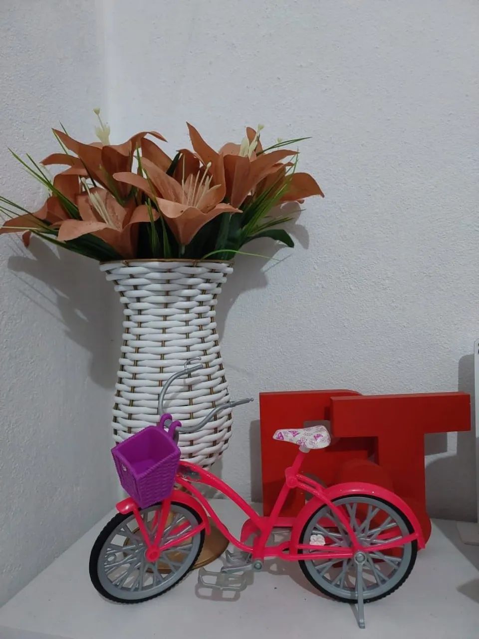 BICICLETA PARA BONECA BARBIE - Foto 5