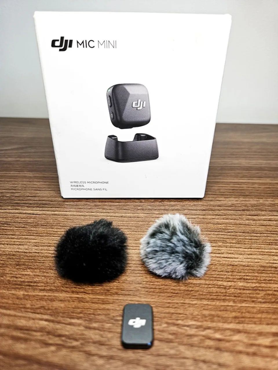 Microfone DJI Mic Mini (1 TX Microfone Preto) BR - IMPECÁVEL!!! - Foto 3