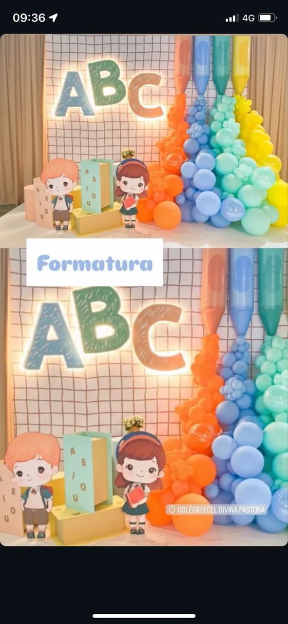 Kit Formatura ABC 10 itens - Foto 5