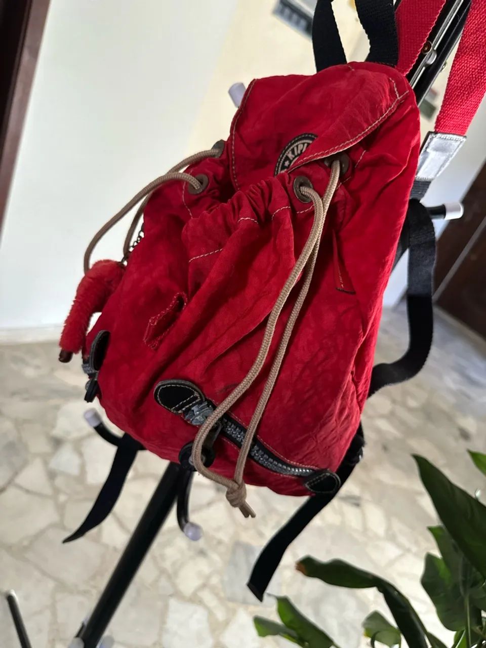 Mochila kipling vintagem 
