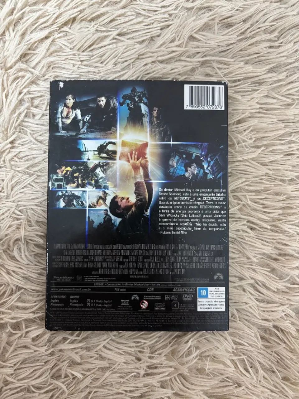 DVD Transformers 2007 com Luva - Dublado - Michael Bay - Foto 4