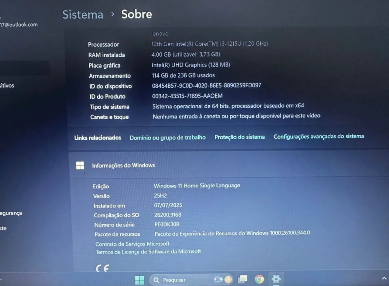 Notebook Lenovo - Foto 3