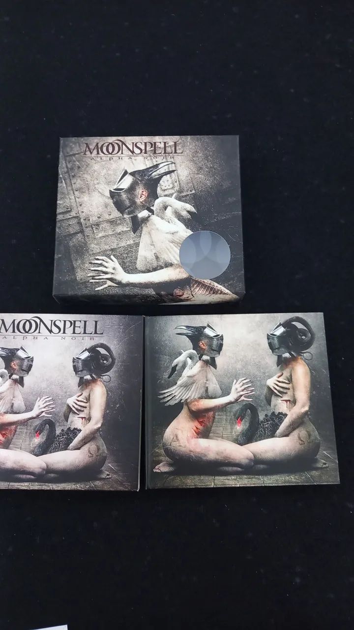Cd moonspell alpha noir e omega white  - Foto 3