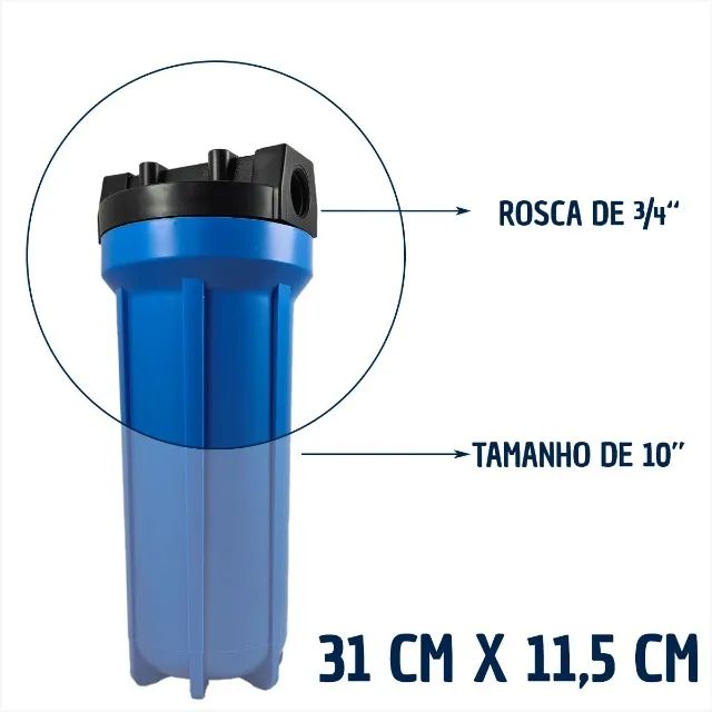 12 unidades de Elemento Filtrante de Alta Performance - 100% Polipropileno Fundido - Foto 5