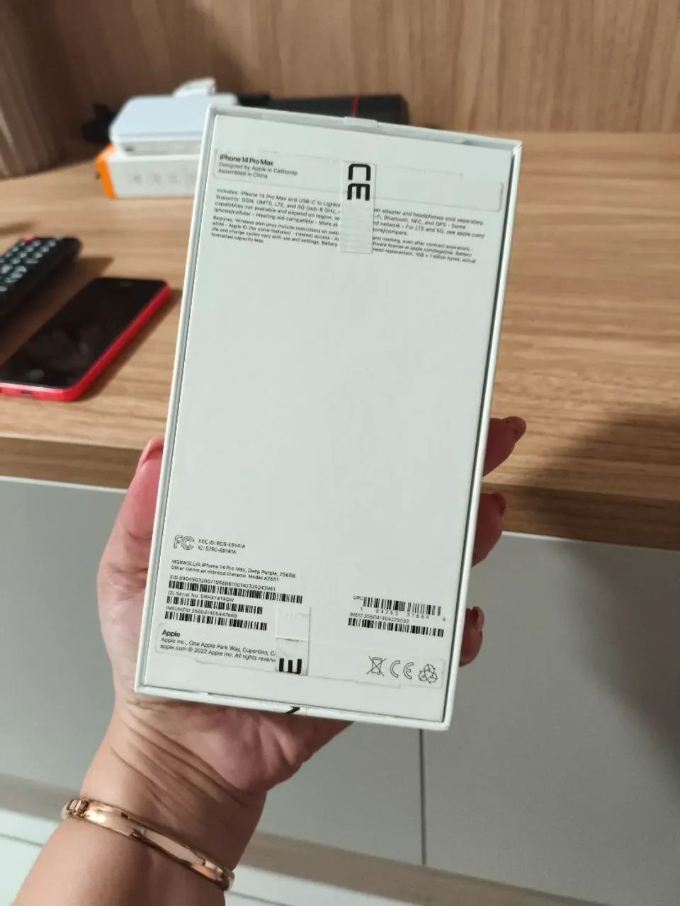 Caixa iPhone 14 Pró Max  - Foto 4
