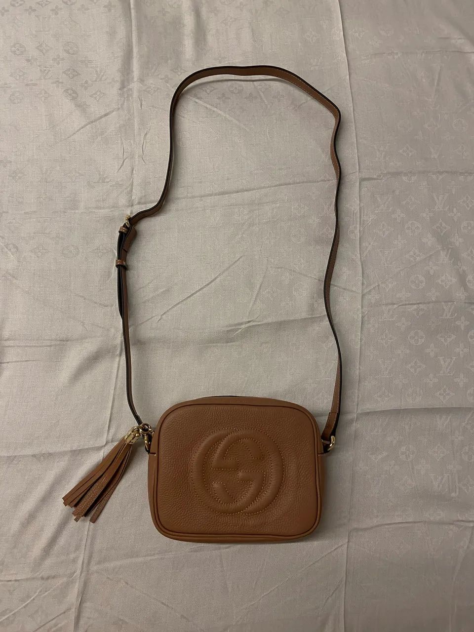 Bolsa Prada nylon preta com alças dupla de couro  - Foto 3