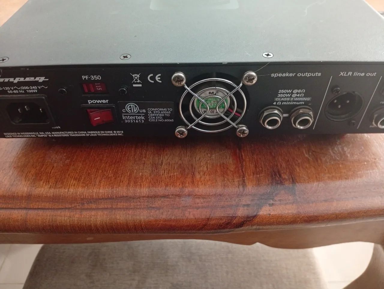 Cabeçote Ampeg pf 350 muito conservado - Foto 5