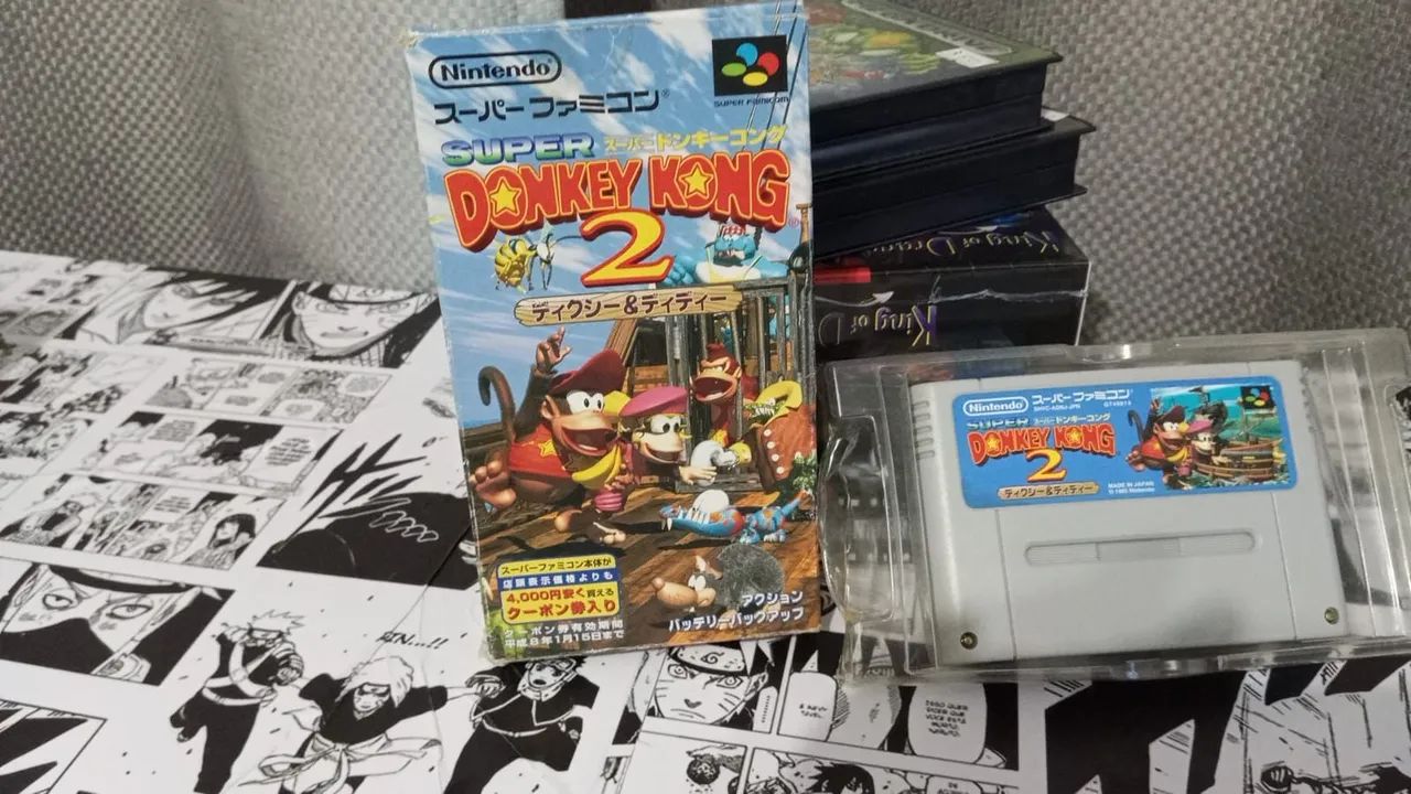 Super Donkey Kong 2 para Super famicom - Jogos de Vídeo Game