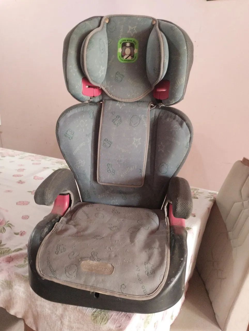 Cadeira suspensa bebê carro 
