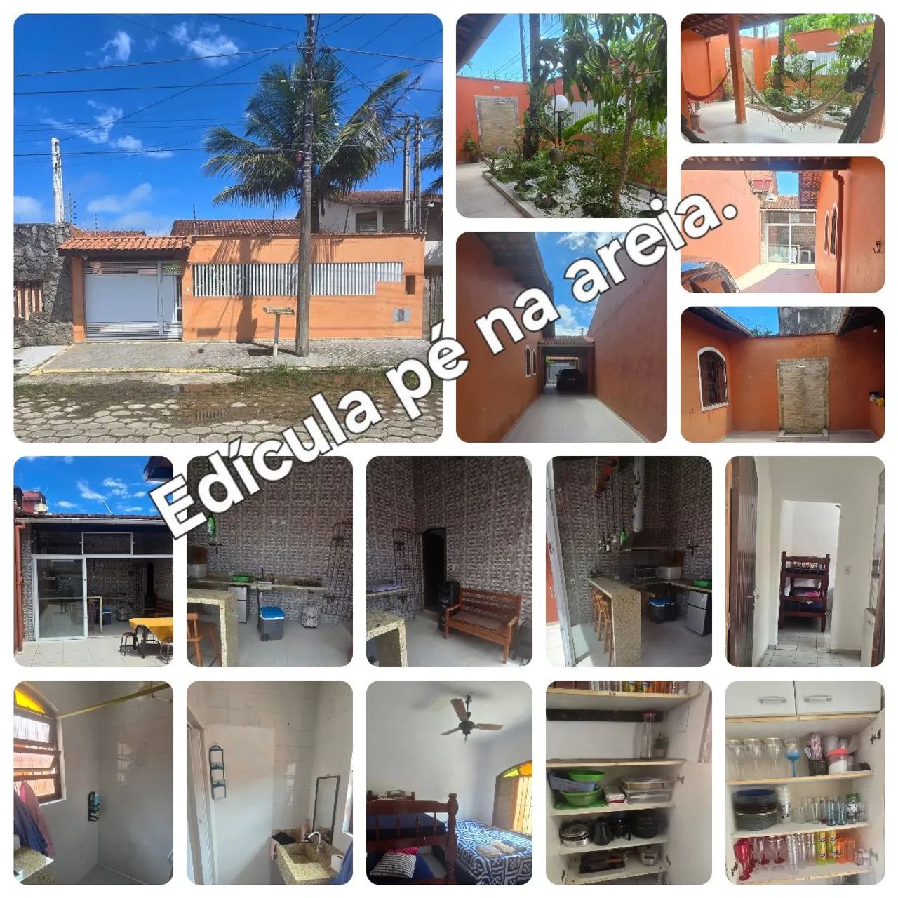 Casa pé na areia