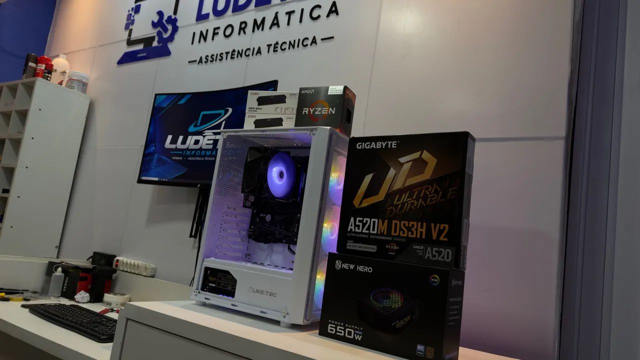 Pc Gamer AM4 R7 5700g - Foto 2