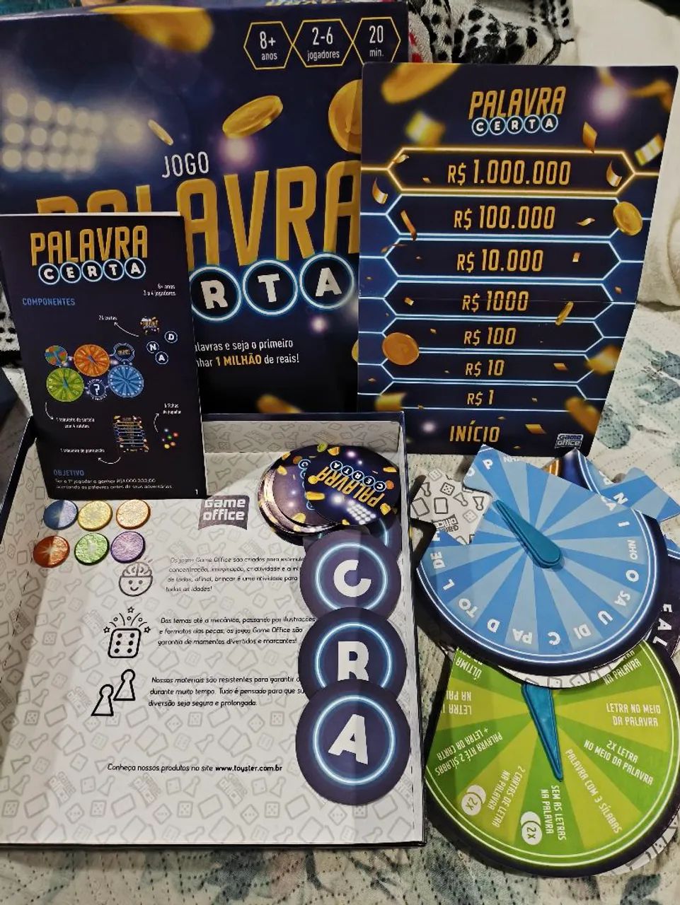 Jogo de Tabuleiro Palavra Certa - Foto 2
