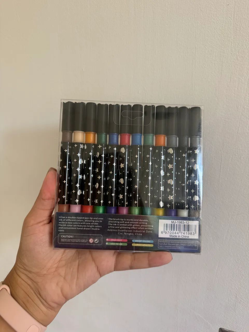 kit de canetas com glitter - Foto 2