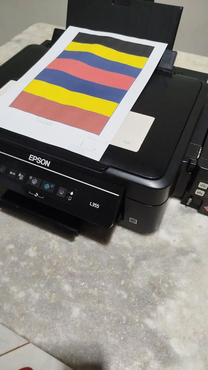 Impressora Epson Ecotank Wi-Fi L355 - Foto 2