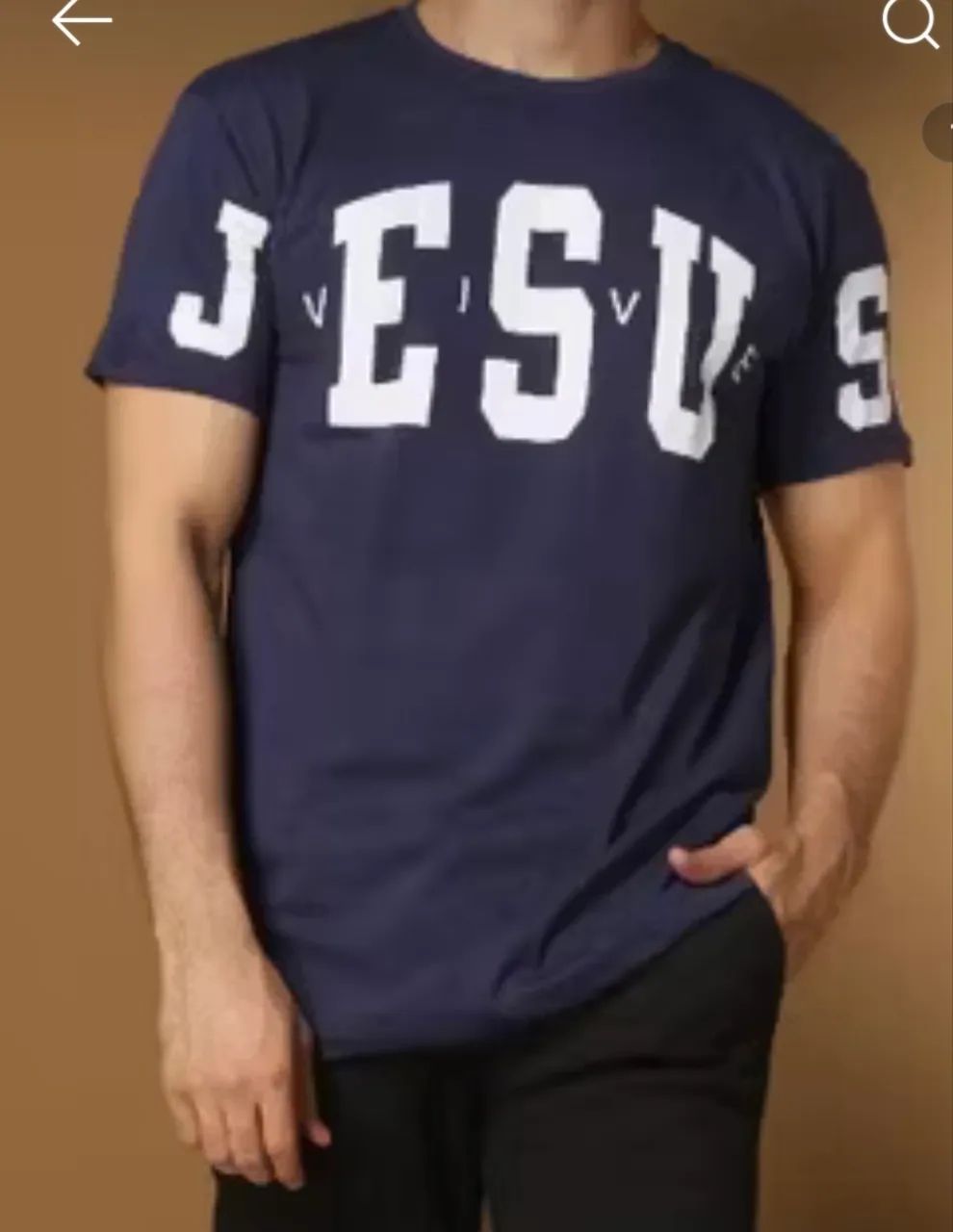 Camisa Jesus 