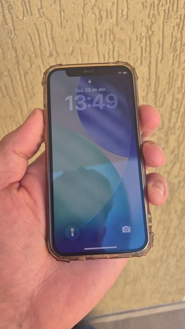 iPhone 12 Mini 64GB Azul - Impecável - Completo - Capinha e