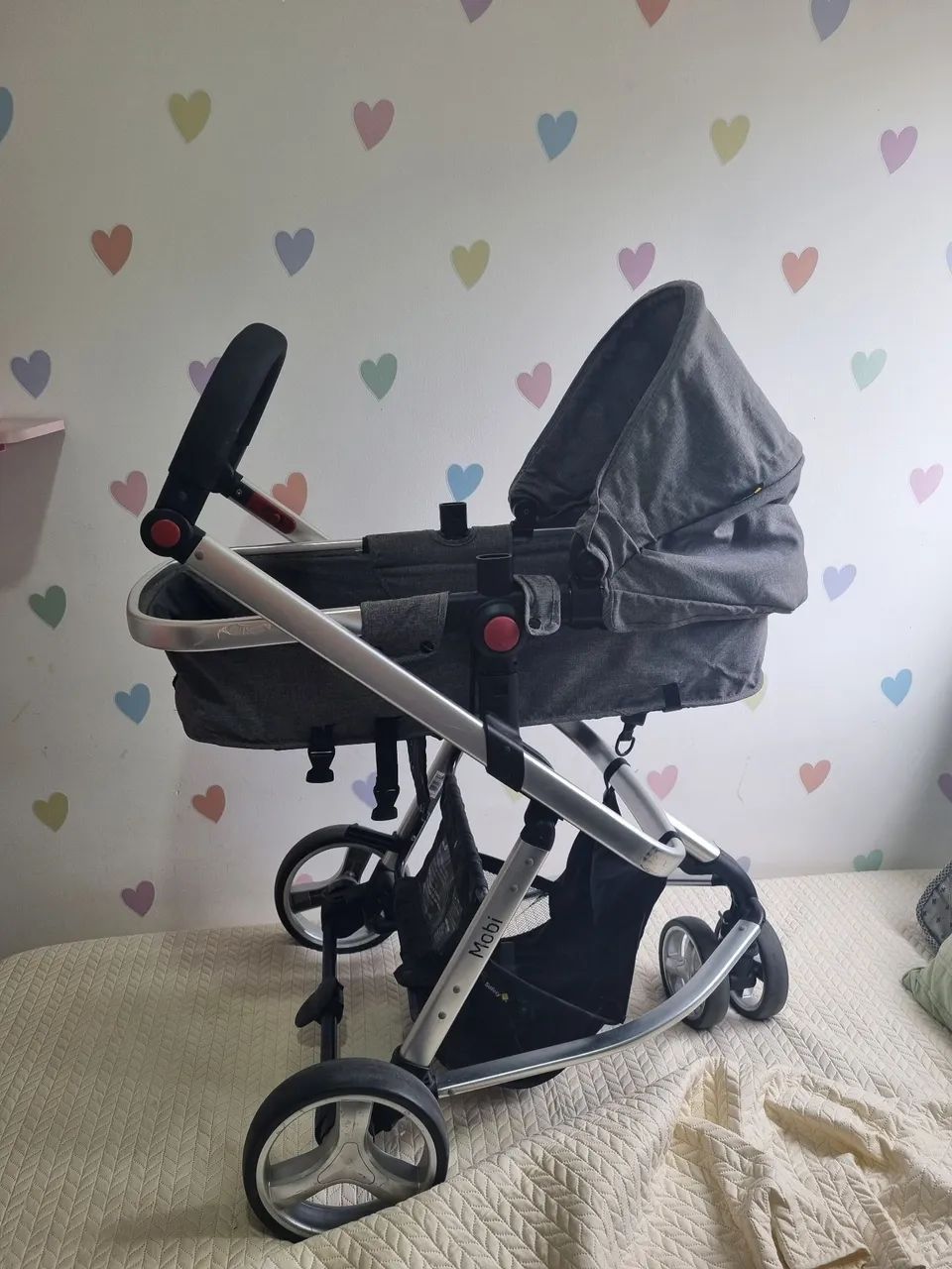 Carrinho de bebê com Moisés - Foto 2