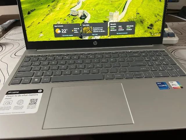 Notebook HP 15 Intel Core 7 1255u 512 GB SSD 16 GB de RAM W11h Touch - Foto 3