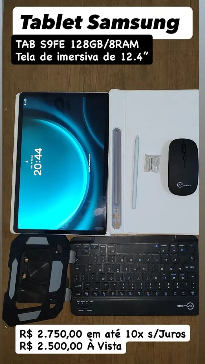 Tablet Samsung S9 FE+ 128GB/8RAM Verde
