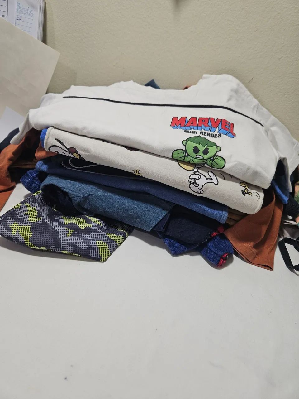 Lote de roupa infantil 
