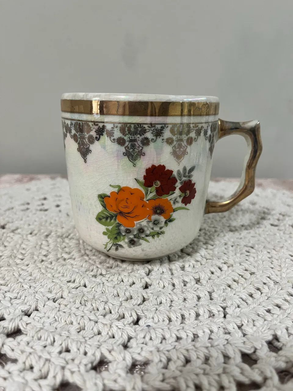 Caneca de porcelana antiga  - Foto 2