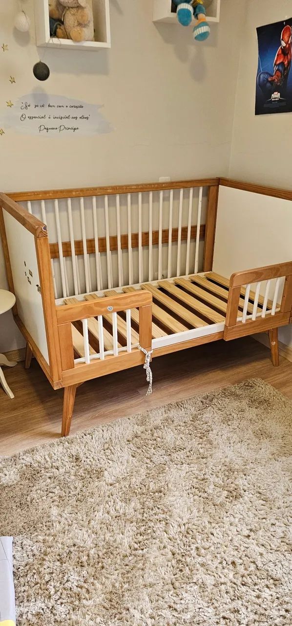 Berço cama madeirada maciça 