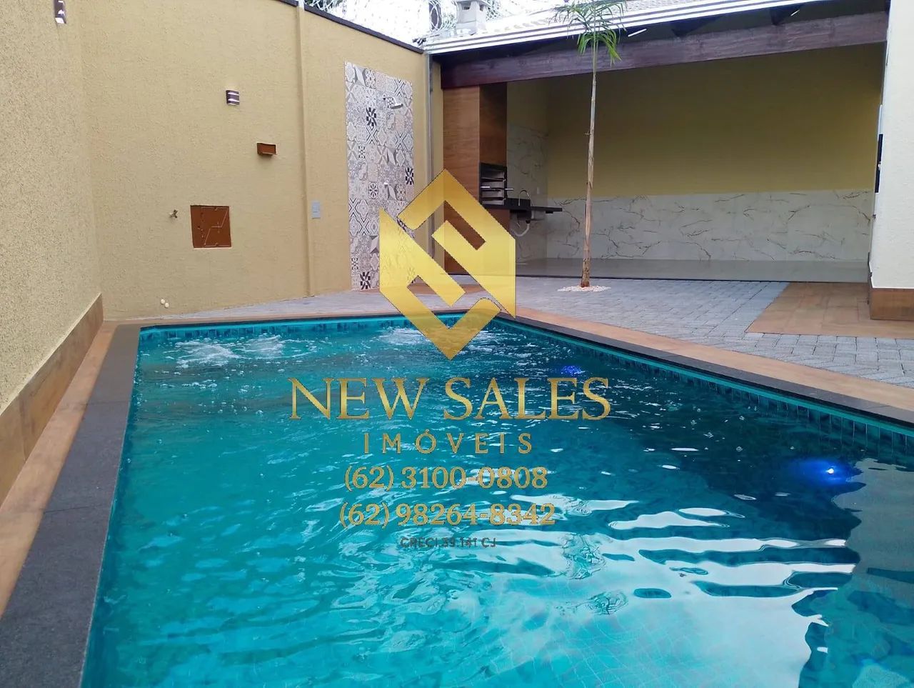 Casa com 3 Quartos sendo 1 Suíte - Piscina - Setor Brisas da Mata - Foto 4