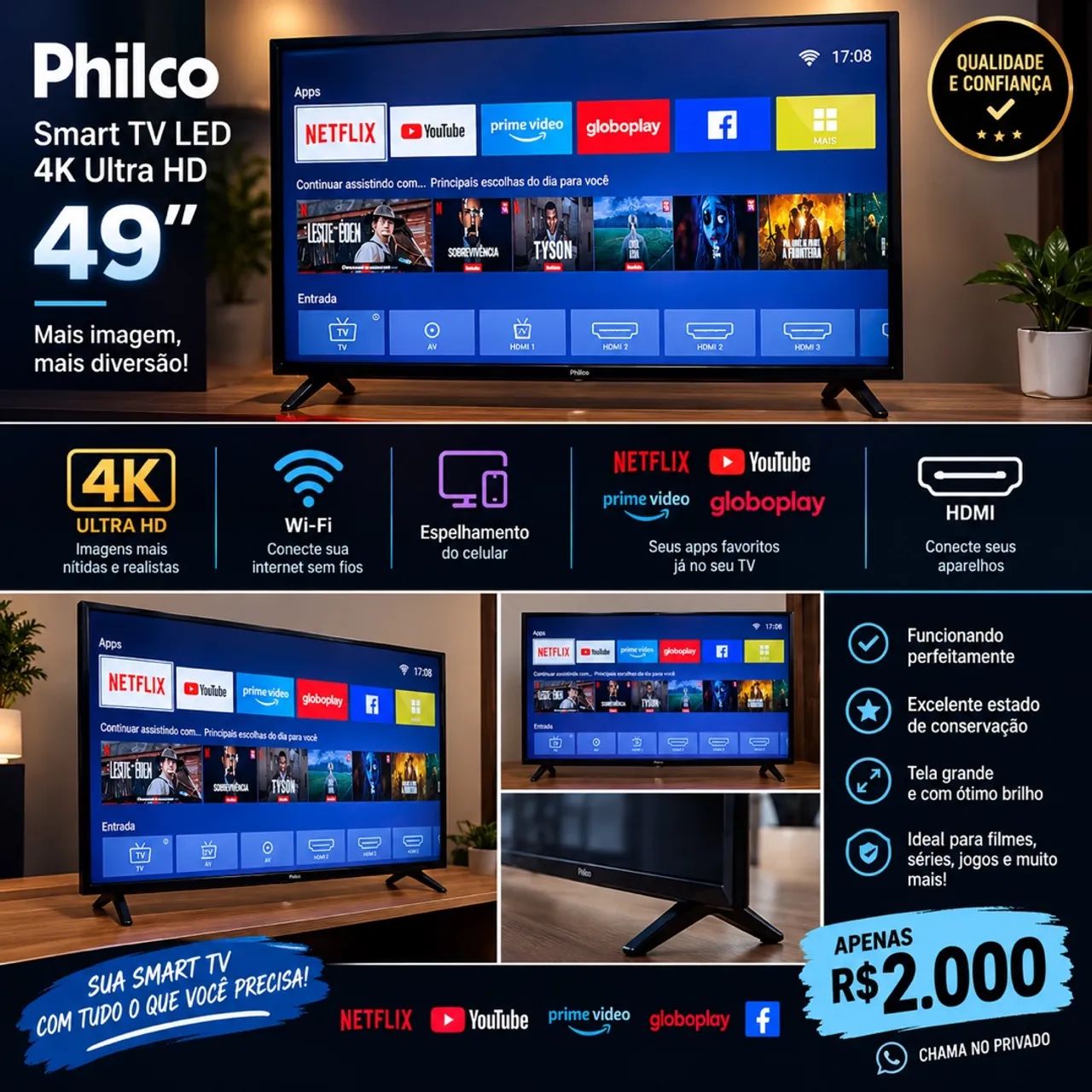 TV Philco 49? - Foto 2