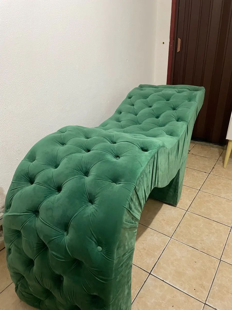? MACA ESTOFADA VERDE EM VELUDO - LINDA E SOFISTICADA 