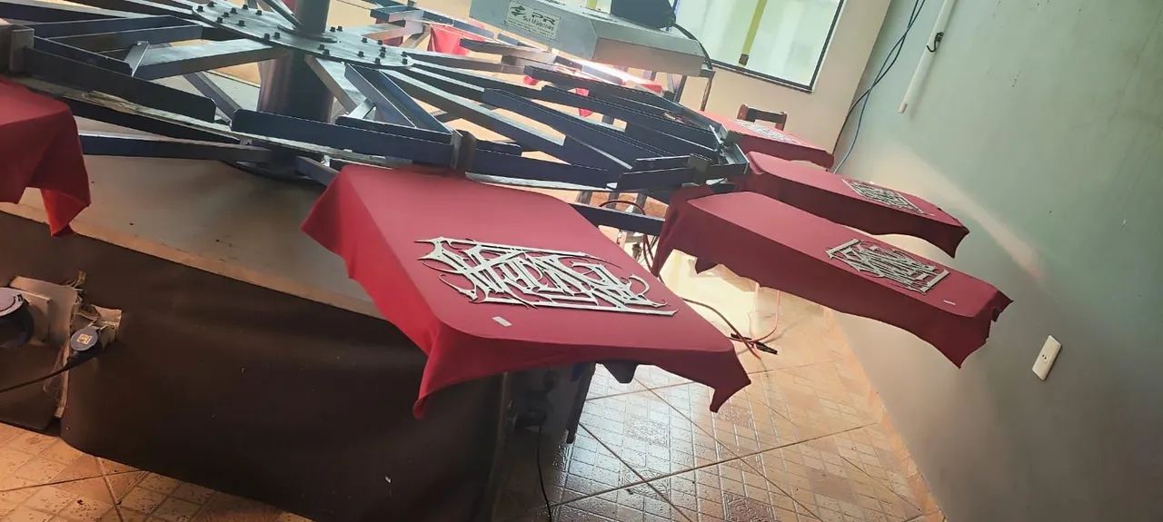 Carrossel Semi automático para serigrafia - Foto 4
