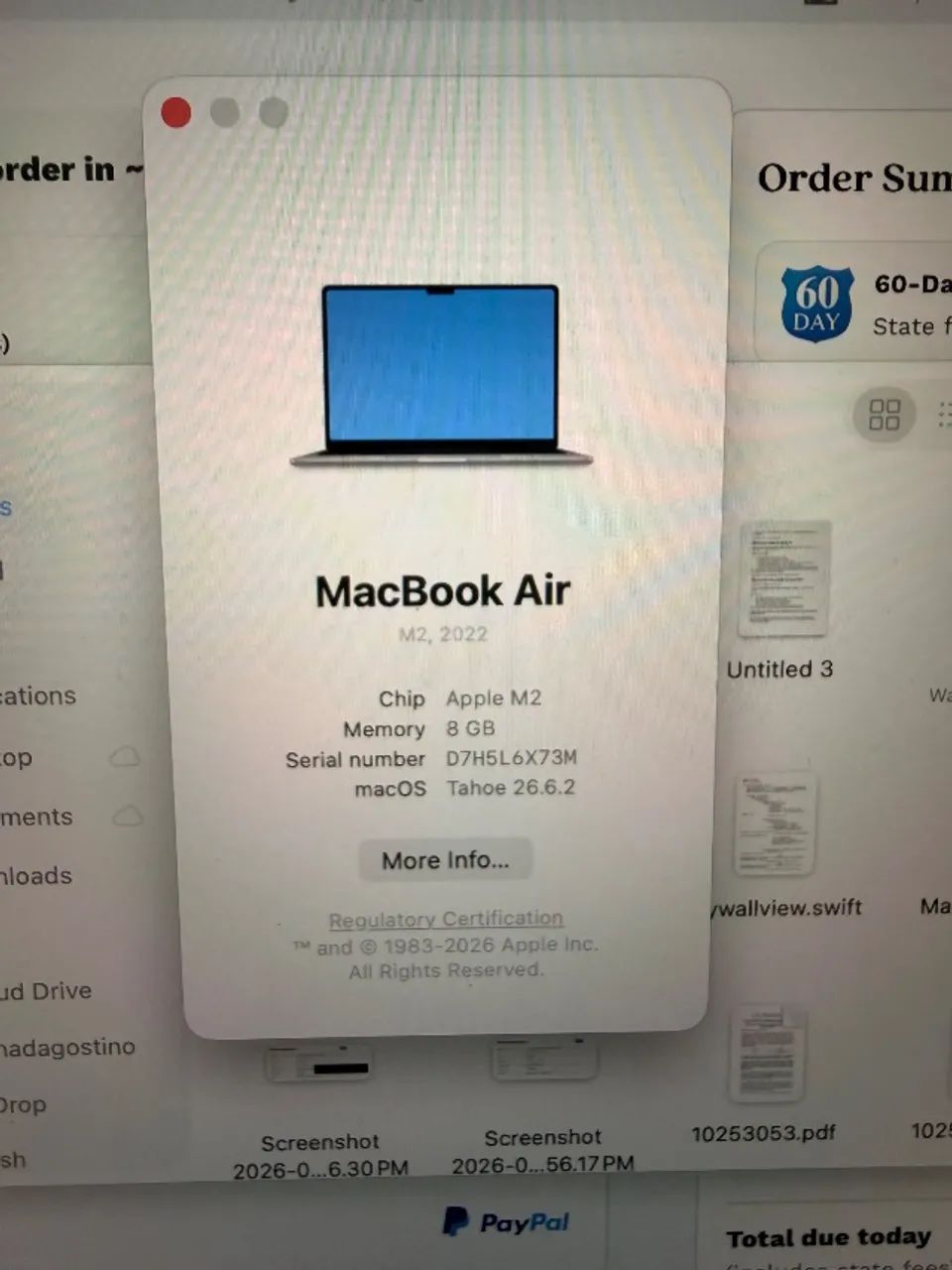 Macbook Air M2