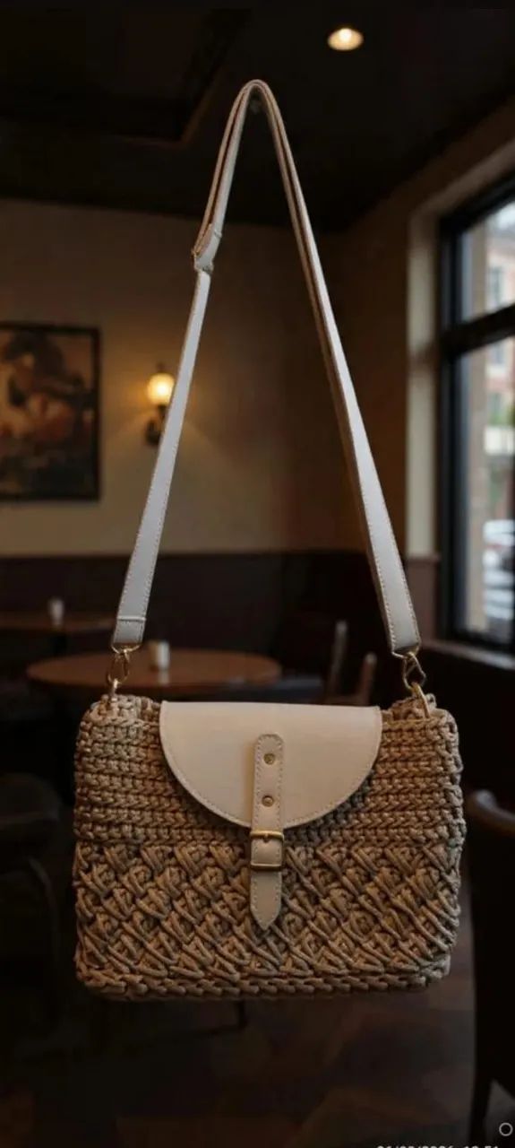 Bolsa crochê  - Foto 3