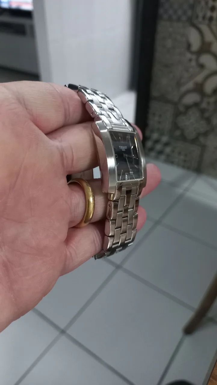 RELÓGIO (TISSOT) *TXL* -ANALÓGICO- #MOSTRADOR PRETO#  - Foto 3