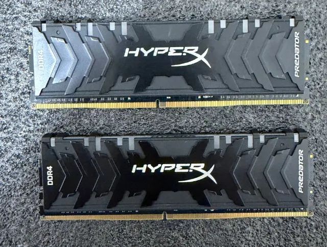 Kit Memórias DDR4 32gb(2x16) 3200MHZ Hyperx Predator Rgb- Loja