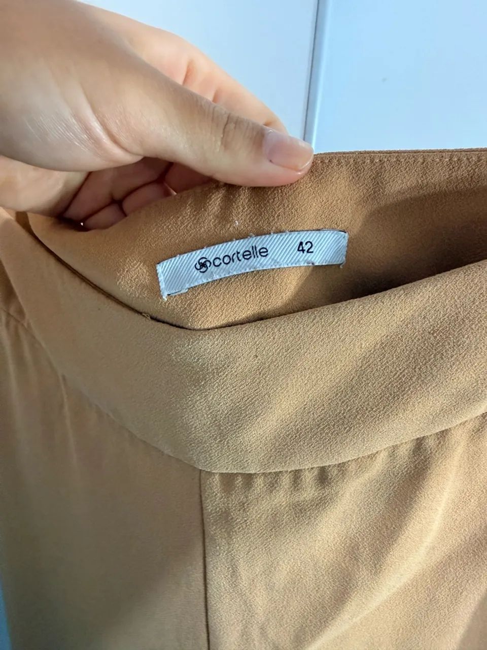 Calça Cortelle Bege 42 - Foto 2