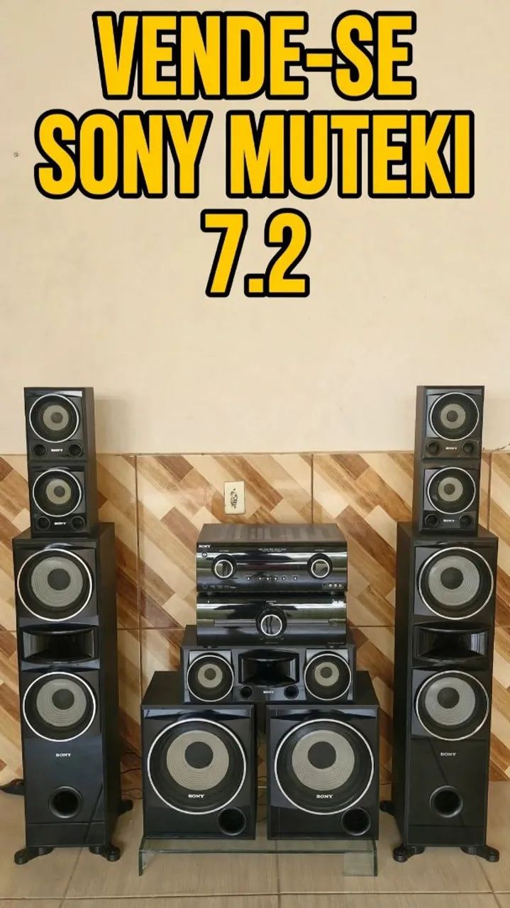 Home Theather Sony Muteki 7.2